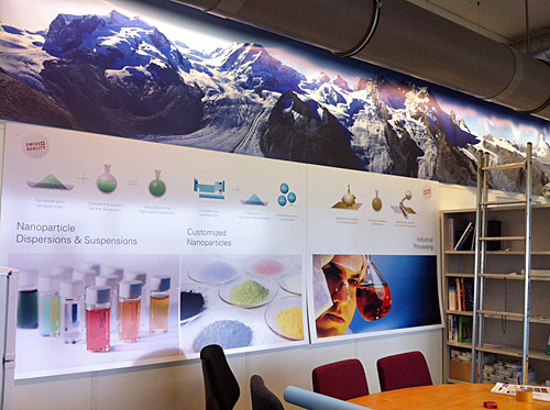 Panoramabild in Büro/Besprechungszimmer