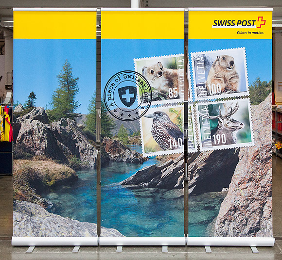 Hochaufgelöstes Bild für Promotion einer neuen Briefmarkenserie