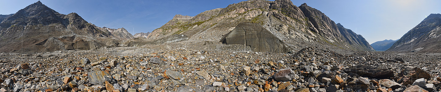 P020474: 360° Panoramafoto Unteraargletscher (Stand 8.2017)