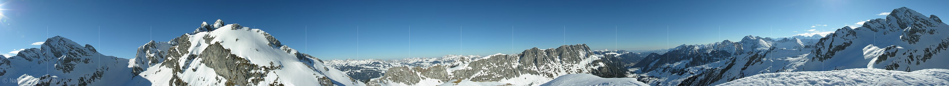 P000010: Gipfelpanorama Ankestock, Diemtigtal