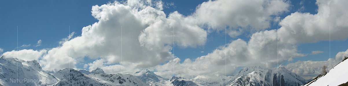 P000028: Panoramabild Wolken über dem Binntal