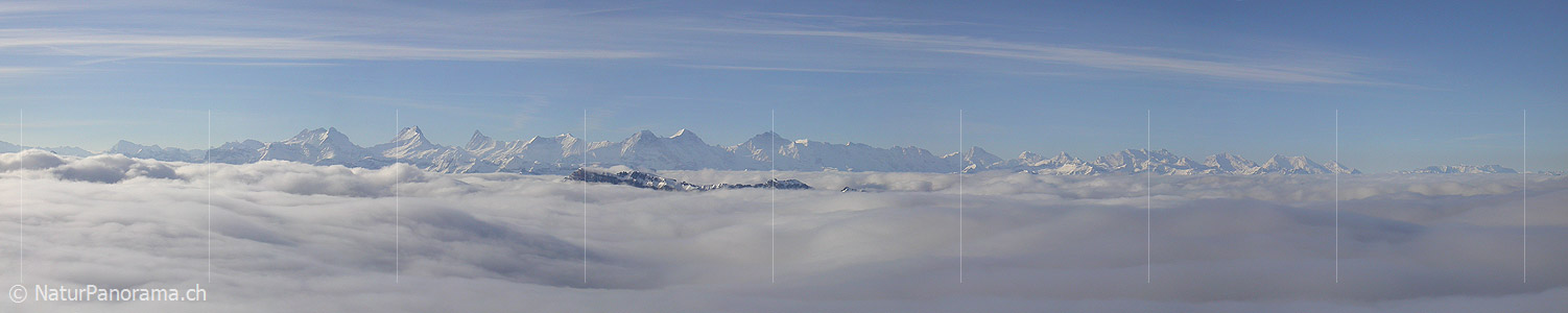 P000051: Panorama Berner Alpen II (Luftaufnahme)