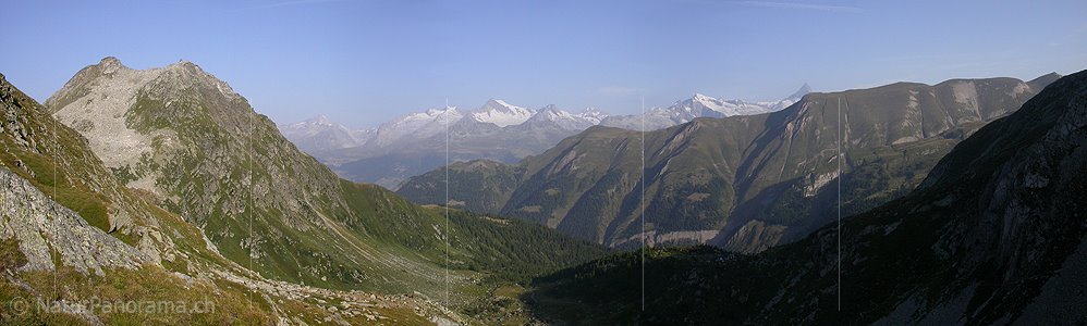 P000065: Panoramabild Zantmärjelebiel, Binntal