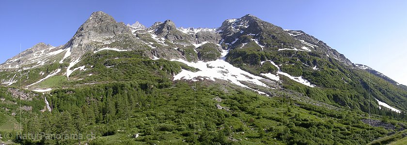P000105: Panorama Bergmassiv im Binntal, Wallis