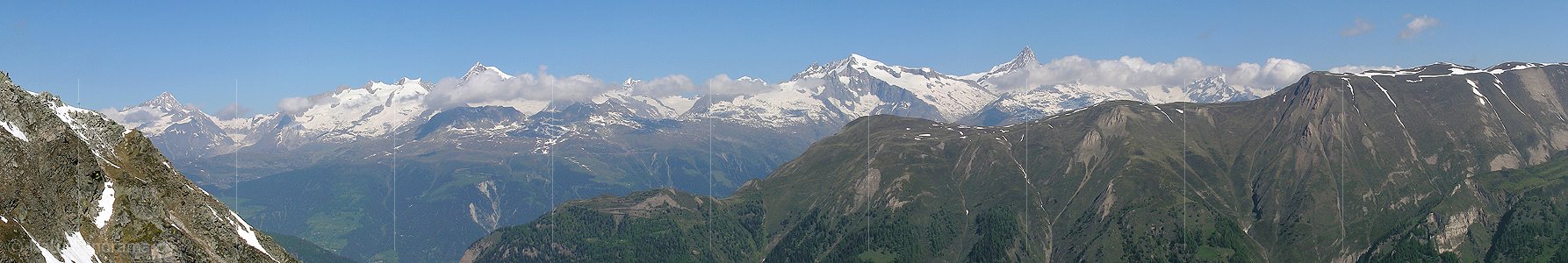 P000192: Bergpanorama Stockhorn, Binntal