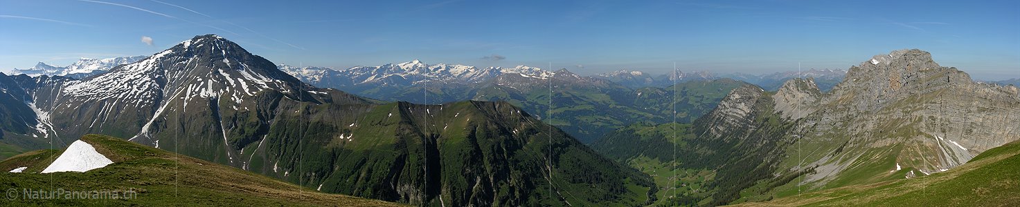 P000203: Panorama Rauflihorn, Diemtigtal