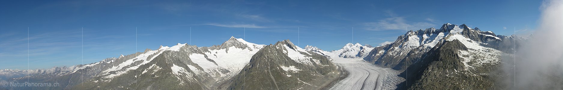 P000218: Panorama Eggishorn, Aletsch