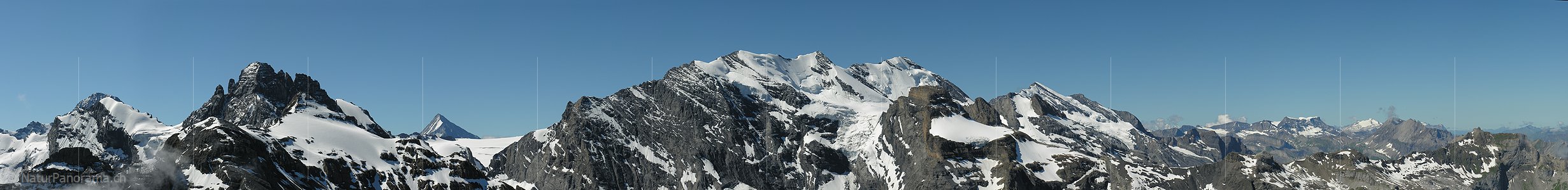 P000280: Panorama Gspaltenhorn, Blüemlisalp, Doldenhorn vom Hundshorn, Berner Oberland