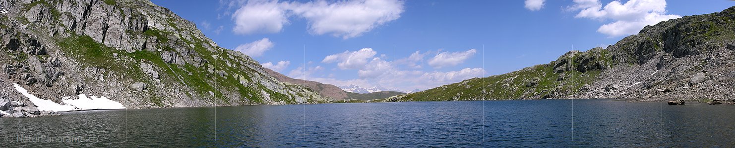 P000325: Panorama Blausee im Saflischtal, Binntal