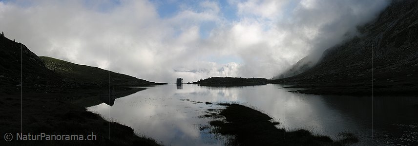 P000336: Panorama Morgenstimmung am Staubecken Chummibort