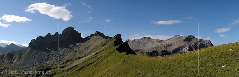 P000428: Panorama Lobhörner und Schwalmere, Berner Oberland