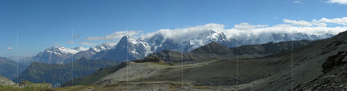 P000433: Panoramafoto Hogant unterhalb Schwalmere