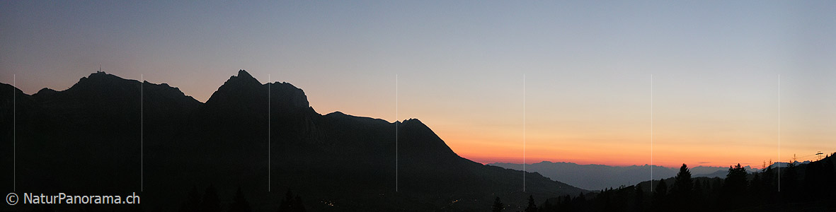 P000452: Panorama Morgenstimmung auf Selamatt, Toggenburg