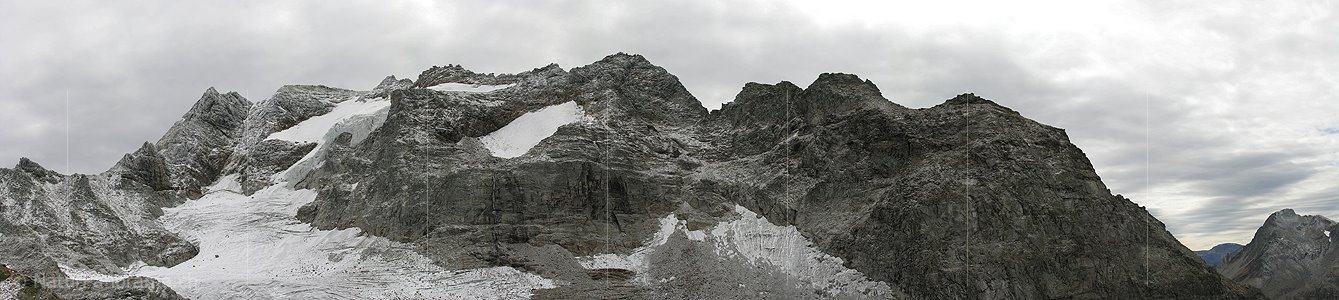 P000473: Panorama Tälligletscher und Ofenhorn, Binntal