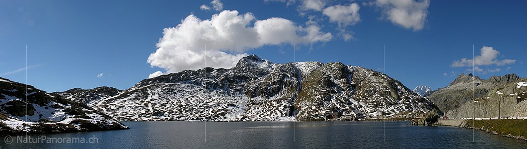 P000484: Panoramabild Totesee auf dem Grimselpass