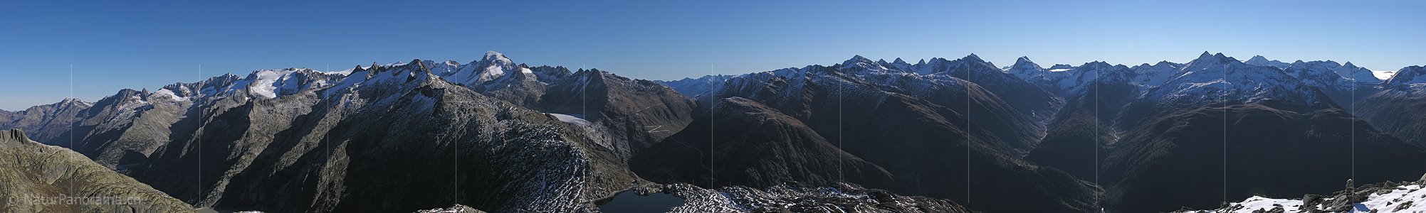 P000503: Panorama Sidelhorn, Grimselgebiet