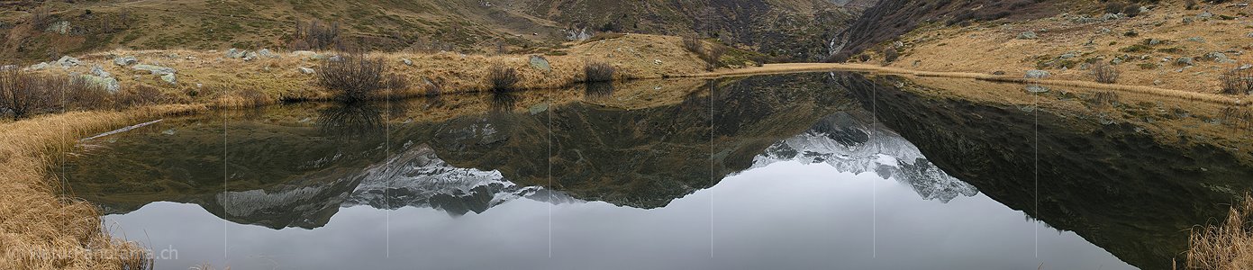 P000607: Panorama Halsesee, Binntal