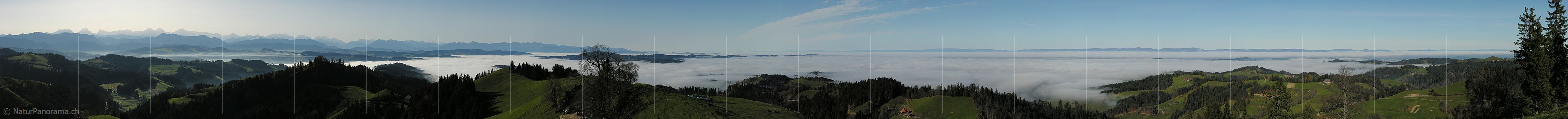 P000652: Panorama Nebelmeer, Emmental