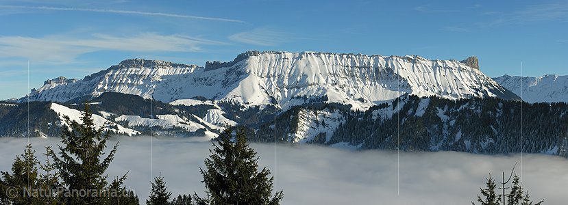 P000675b: Panorama Wachthubel/Schrattenfluh, Schangnau, Emmental