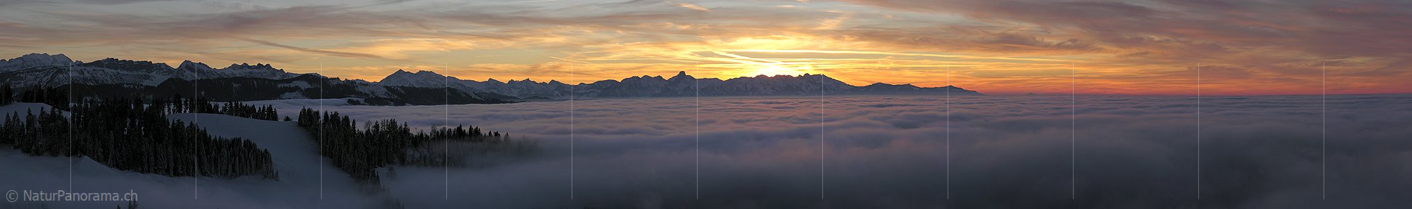 P000680: Panoramafoto Rämisgummen, Eggiwil, Emmental