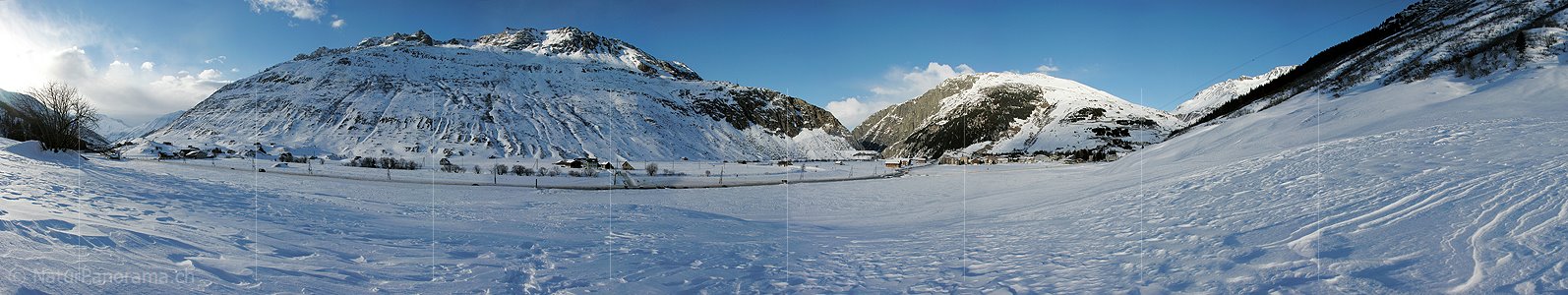 P000726: Panorama Andermatt, Urserntal