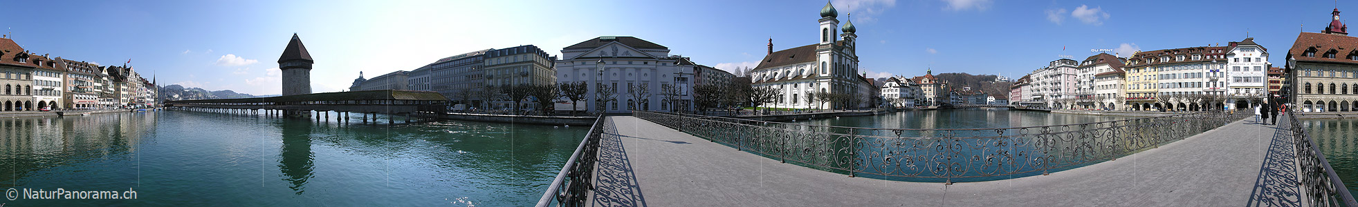 P000858: Panorama Jesuitenkirche, Luzern, Zentralschweiz