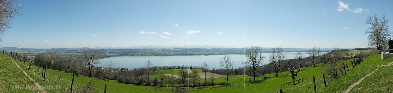 P000869: Panoramabild Mont Vully, Seeland, Mittelland