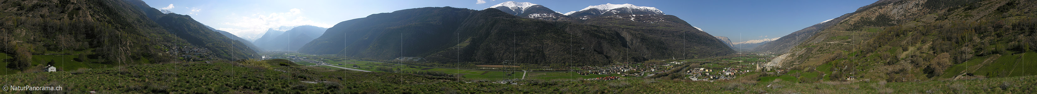 P000921: Panoramafoto Heidnischbiel, Raron