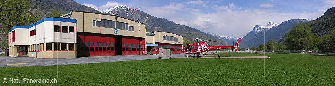 P000961: Panorama Helibasis Air Zermatt, Raron