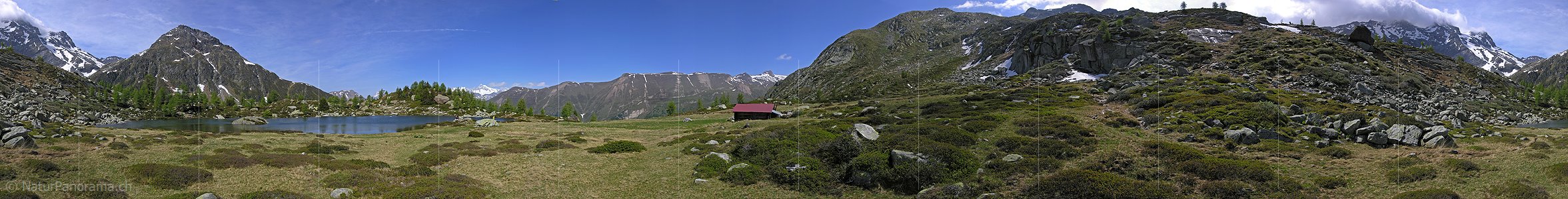 P001145: Panorama Mässersee, Binntal