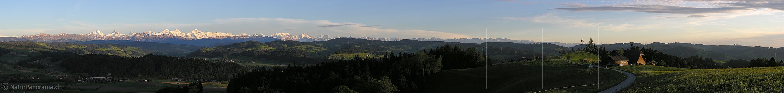 P001147: Panorama Emmental und Berner Alpen