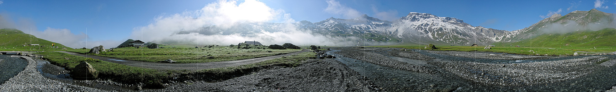 P001159a: 360° panorama photo Engstligenalp, Adelboden