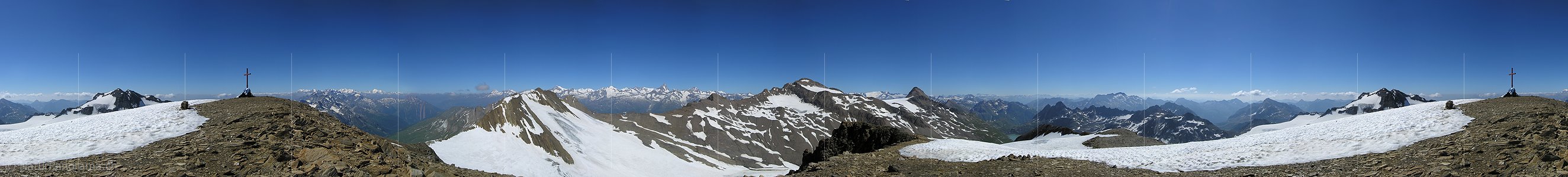 P001180: Panorama Hohsandhorn, Binntal