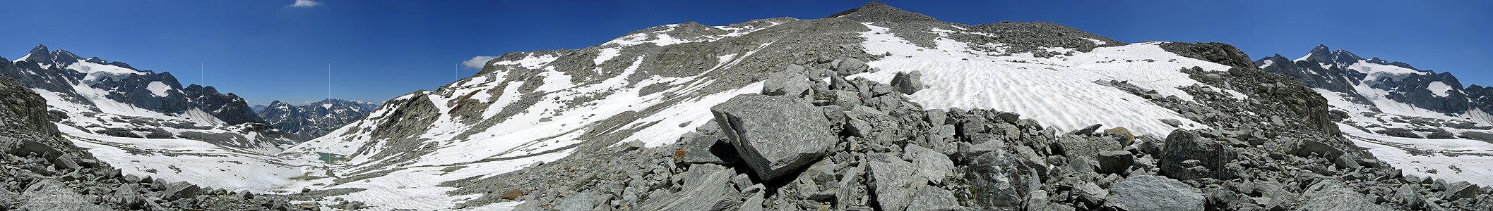 P001185: Panoramafoto Hohsandjoch, Binntal
