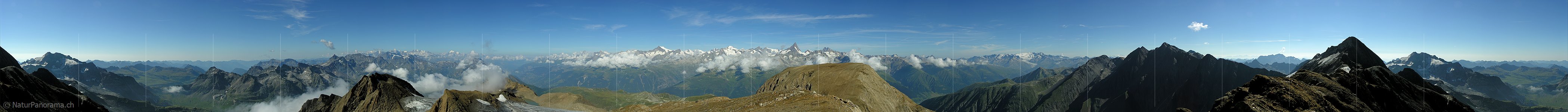 P001275: Panorama Ober Rappehorn, Binntal