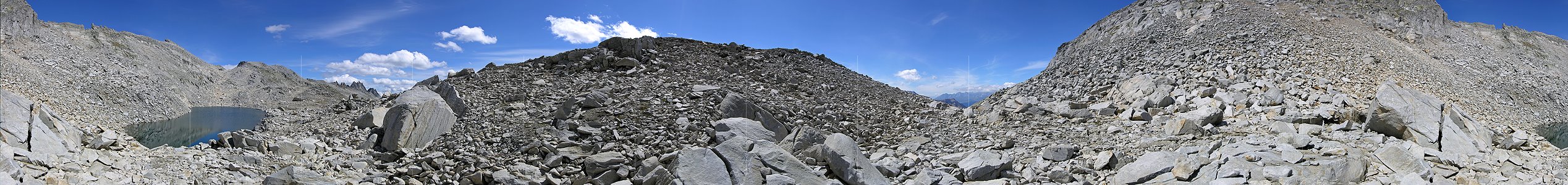 P001310: Panoramabild Schwarzsee, Binntal, Wallis
