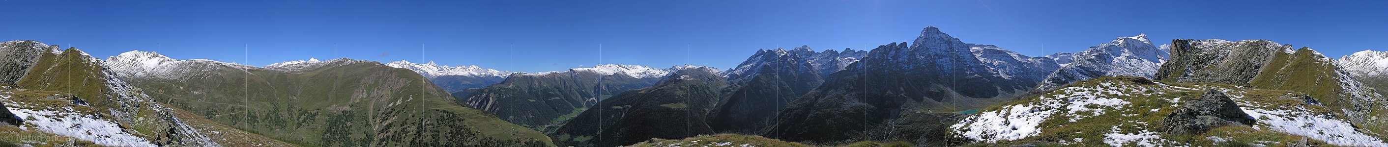 P001332: 360° Gipfelpanorama Meiggerhorn (Binntal)