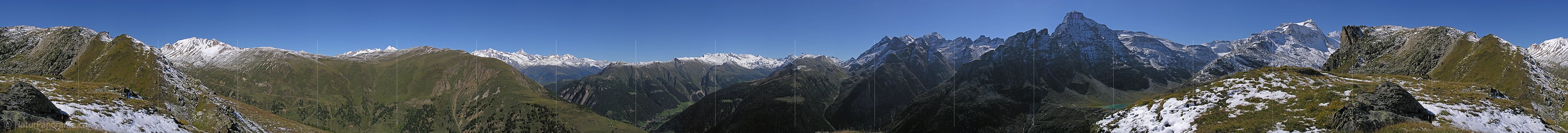 P001342: 360° Gipfelpanorama Meiggerhorn (Saflischtal)