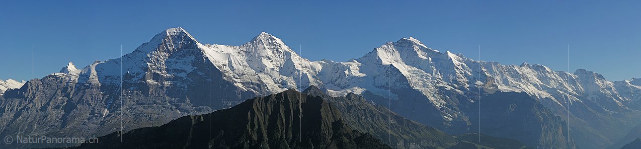 P001432: Panorama Eiger, Mönch und Jungfrau