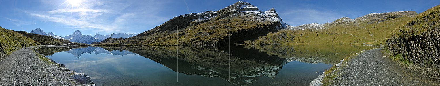P001446: Panoramafoto Bachalpsee, Jungfrauregion
