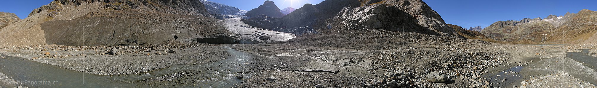 P001485: Panoramafoto Steingletscher (Stand 10.2006)