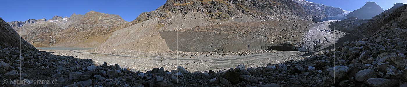 P001488: Panoramafoto Steingletscher