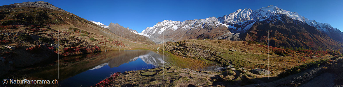 P001533: Panorama Guggisee, Lötschental