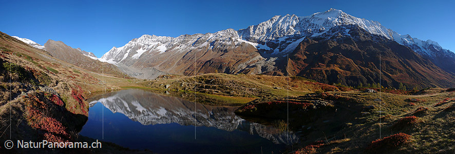 P001534: Panoramabild Guggisee, Lötschental