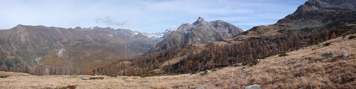 P001621: Panorama Herbstfarben in den Bergen