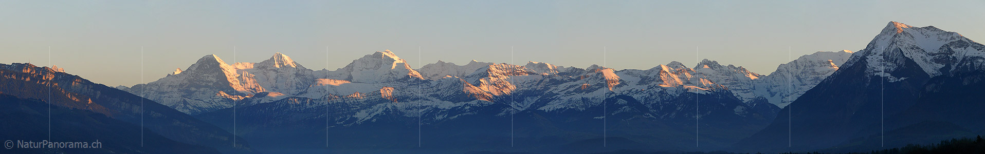 P001806: Alpenpanorama mit Abendstimmung
