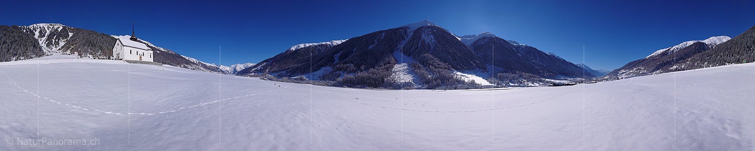 P001835: Panoramabild Ritzingen, Goms, Wallis