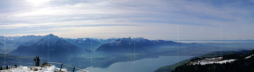 P001913: Panorama Niesen und Thunersee vom Niederhorn
