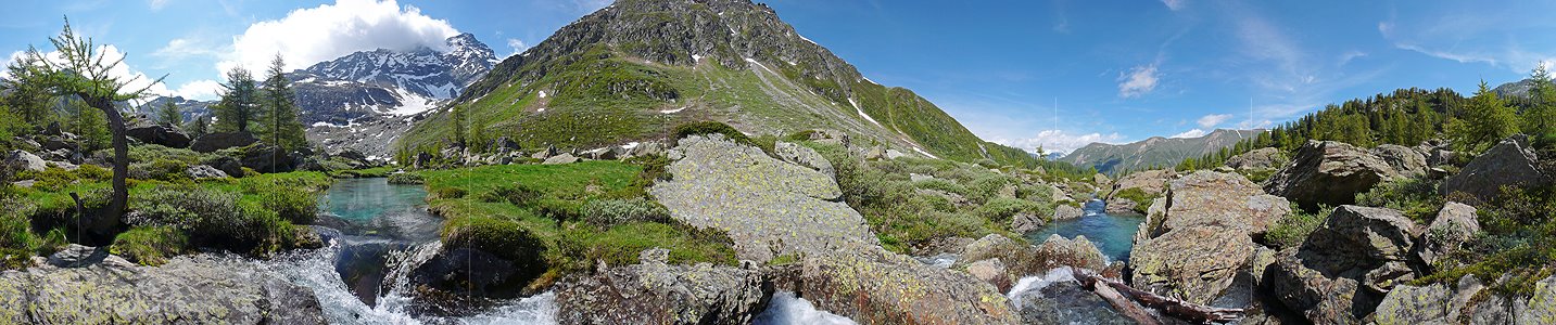 P002287: Panoramabild Hochebene mit Bergbach
