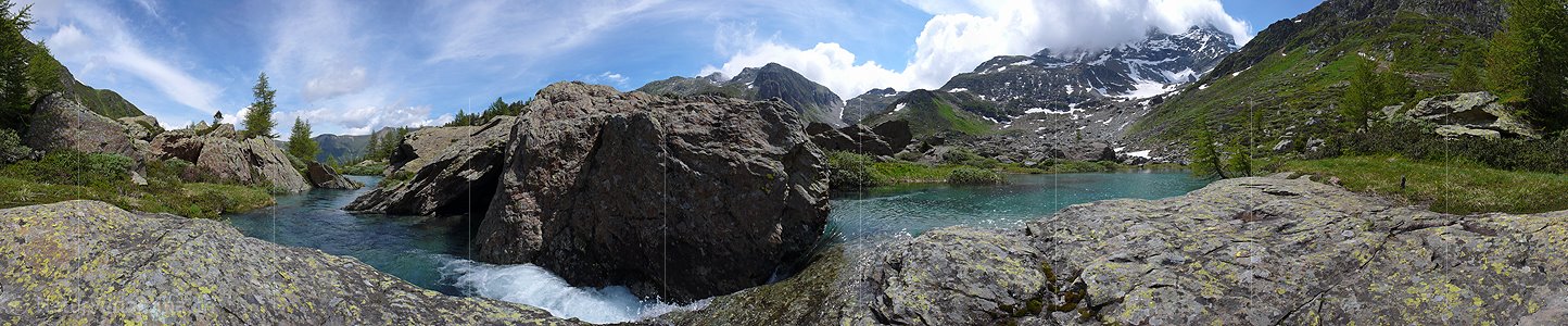P002290: Panorama Wasserbecken in Naturlandschaft